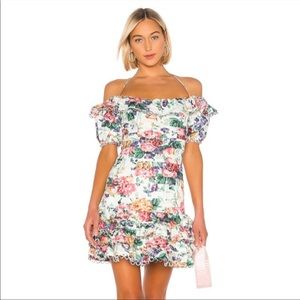 Zimmerman US size 6 Allia pintuck off the shoulder dress l NWOT designer size 2